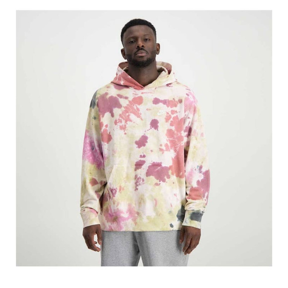 Nike Sportwear Hoodie Pullover Sweatshirt Tie Dye Size M - Picture 1 of 7